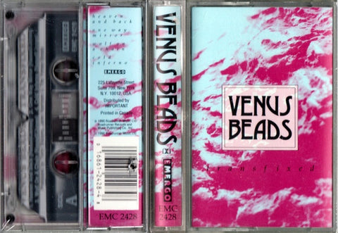 Venus Beads – Transfixed - Used Cassette 1990 Emergo Tape - Indie Rock / Shoegaze