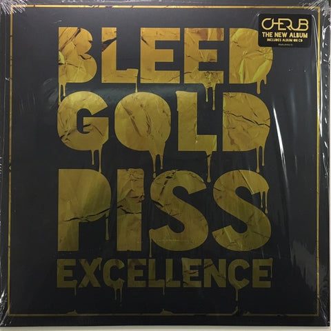 Cherub – Bleed Gold, Piss Excellence - VG+ 2 LP Record 2017 Columbia USA Vinyl - Hip Hop