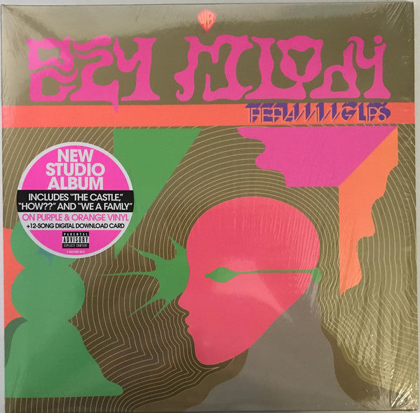The Flaming Lips - Oczy Mlody - New 2 Lp Record 2017 Warner USA Purple & Orange  Vinyl & Download -  Psychedelic Rock / Alternative Rock - Shuga Records