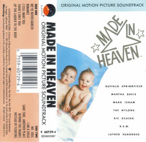 Various – Made In Heaven ( Original Motion Picture Soundtrack ) - Used Cassette 1987 Elektra Tape - Soundtrack / Rock / Funk / Soul / Pop