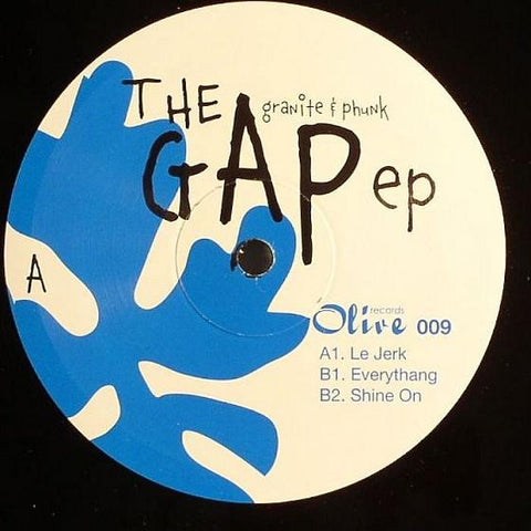 Granite & Phunk – The Gap EP - New 12" Single Record 2007 Olive USA Vinyl - Chicago House