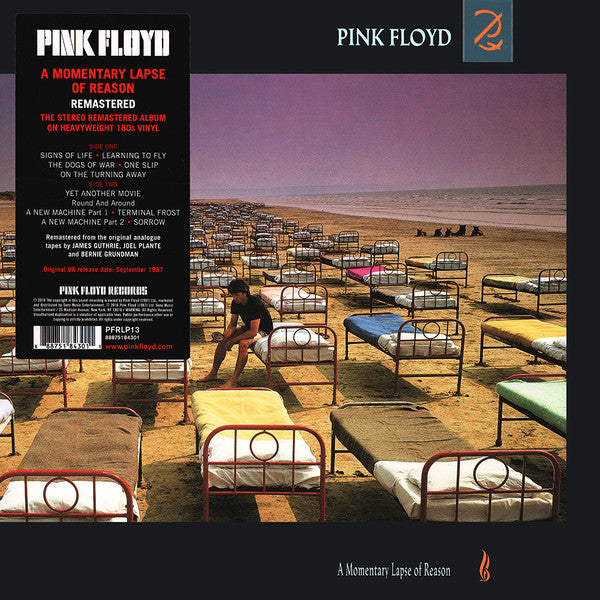 Pink Floyd - A Momentary Lapse Of Reason (1987) - New LP Record 2025 Columbia 180 gram Vinyl - Rock / Prog Rock - Shuga Records