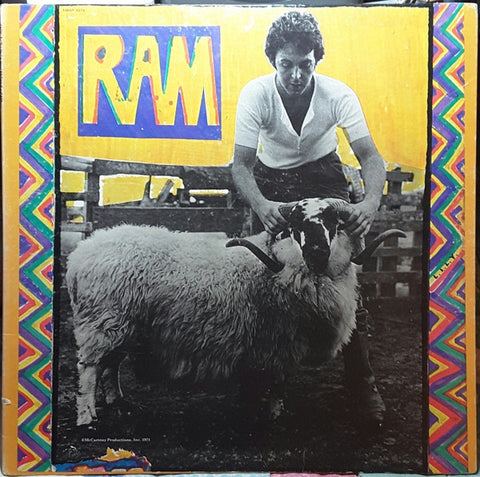 Paul McCartney & Linda McCartney ‎– Ram (1971) - VG+ LP Record 1976 Capitol USA Original Vinyl - Pop Rock