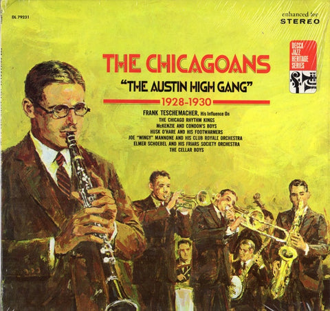 Various – The Chicagoans - "The Austin High Gang" 1928 - 1930 - VG LP Record 1967 Decca USA Vinyl - Jazz / Ragtime