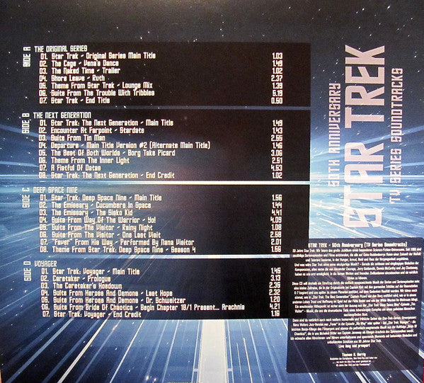 Various ‎– 50th Anniversary Star Trek (TV Series) - New 2 LP Record 2016 ZYX Music Europe Import Vinyl - Soundtracks - Shuga Records