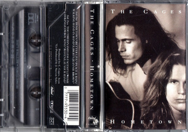 The Cages – Hometown - Used Cassette Capitol 1992 USA - Folk