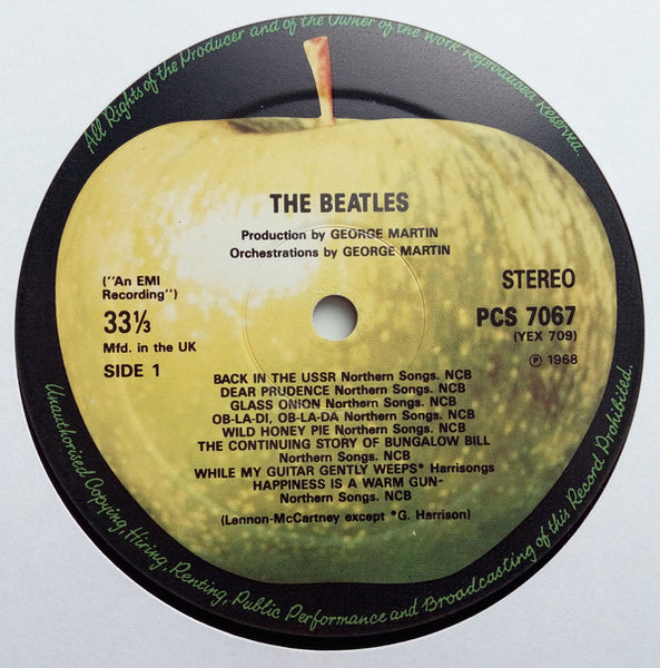 The Beatles – The Beatles (The White Album 1968) - Mint- 2 LP Record 1990's Apple UK Import Vinyl - Psychedelic Rock / Pop Rock