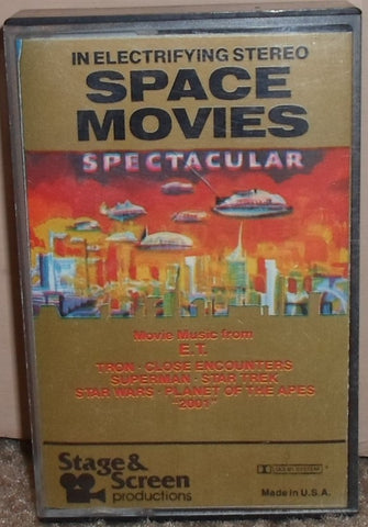 The London Philharmonic Orchestra – Space Movies - Used Cassette 1983 Stage & Screen Productions Tape - Soundtrack / Classical / Electronic