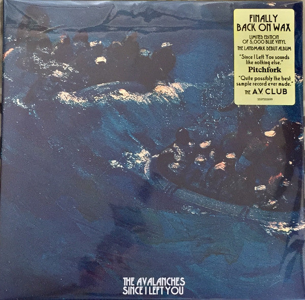 The Avalanches - Since I Left You - New 2 LP Record 2017 Astralwerks USA Indie Exclusive Blue Vinyl - Electronic Rock / Plunderphonics / Experimental