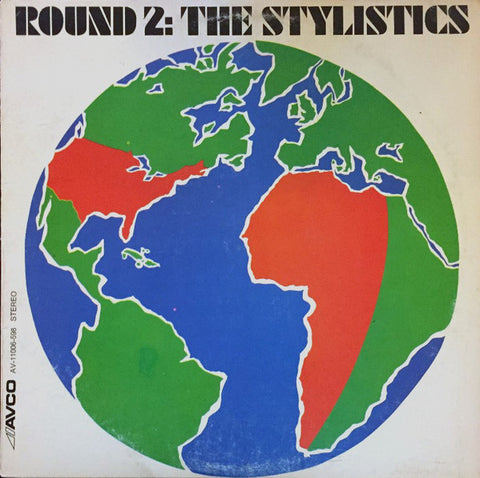 The Stylistics ‎– Round 2 - VG+ 1972 Stereo Original Press USA - Soul / Funk