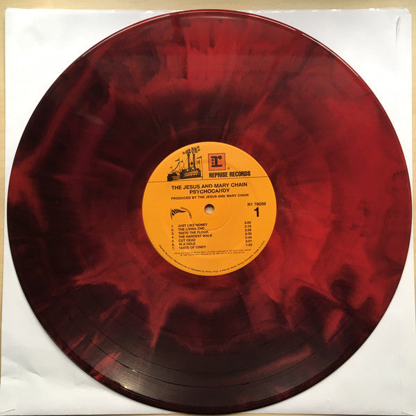 The Jesus And Mary Chain – Psychocandy (1985) - Mint- LP Record 2017 Reprise Newbury Comics Red & Black Vinyl - Indie Rock / Noise - Shuga Records