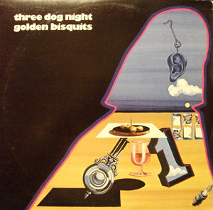 Three Dog Night ‎– Golden Bisquits - VG Lp Record Stereo 1971 Original Vinyl & Poster USA - Classic Rock