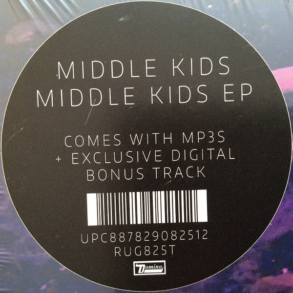 Middle Kids ‎– Middle Kids - New EP Record 2017 Domino USA Vinyl & Download - Alternative Rock - Shuga Records