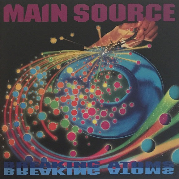Main Source - Breaking Atoms (1991) - New LP Record 2017 Vinyl Me Please Orange in Clear Vinyl & 7" & Inserts - Hip Hop - Shuga Records