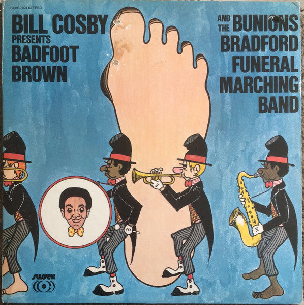 Bill Cosby Presents Badfoot Brown And The Bunions Bradford Funeral & Marching Band - VG+ LP Record 1971 Sussex USA Vinyl - Jazz / Jazz-Funk / Funk