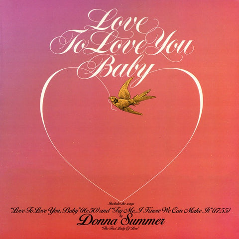 Donna Summer – Love To Love You Baby - VG+ LP Record 1977 Casablanca USA Vinyl - Disco / Funk / Soul