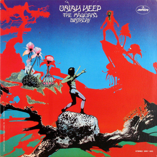 Uriah Heep ‎– The Magician's Birthday - Mint- LP Record 1972 Mercury USA Vinyl - Hard Rock / Prog Rock - Shuga Records