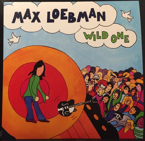 Max Loebman - Wild One (2016) - Mint- LP Record 2019 Shuga Records Red, Black & Pink Vinyl & Numbered (56 made) - Chicago Rock / Alternative Rock