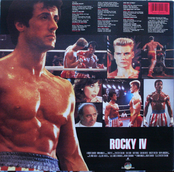 Various - Rocky IV (Original Motion Picture) (1985) - New LP Record 2015 Volcano USA Vinyl - 80s Soundtrack - Shuga Records