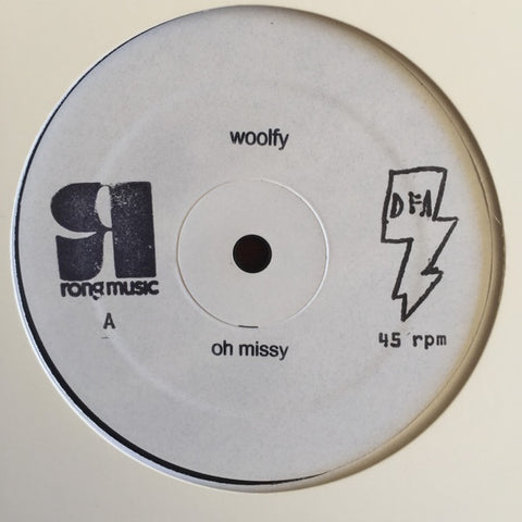 Woolfy – Oh Missy - New 12" White Label Promo Single Record 2009 Rong / DFA Vinyl - House / Disco