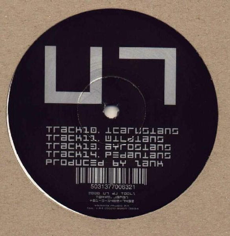 DJ Zank – Icarusians - New 12" Single Record 2000 U7 DJ Toolz Japan Vinyl - Techno / Tribal / Hardgroove