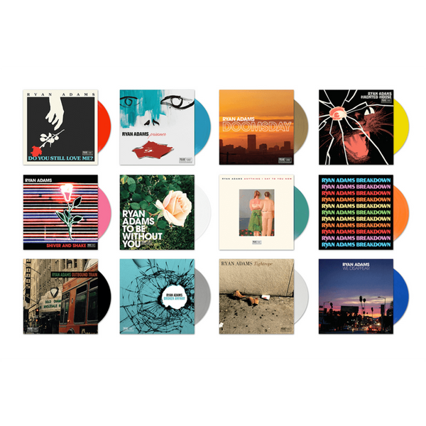 Ryan Adams ‎– Prisoner: End Of The World Edition - New Vinyl 2017 12x 7" Box Set all on Colored Vinyl with 2-D Action Playset and 17 Previously Unreleased B-Sides - Alt-Country / Indie Rock - Shuga Records