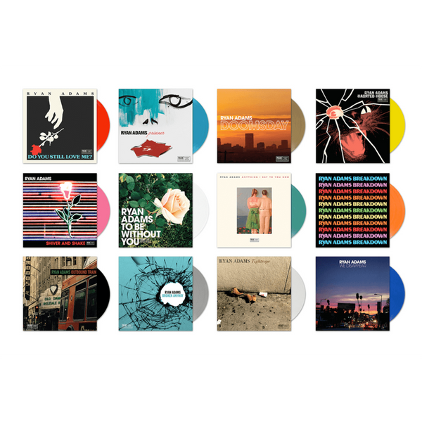 Ryan Adams ‎– Prisoner: End Of The World Edition - New Vinyl 2017 12x 7" Box Set all on Colored Vinyl with 2-D Action Playset and 17 Previously Unreleased B-Sides - Alt-Country / Indie Rock
