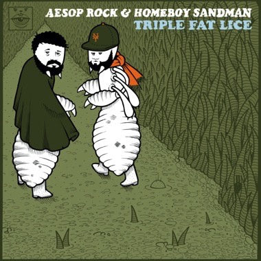 Aesop Rock & Homeboy Sandman – Triple Fat Lice (2017) - New EP Record 2022 Rhymesayers Entertainment Vinyl - Hip Hop