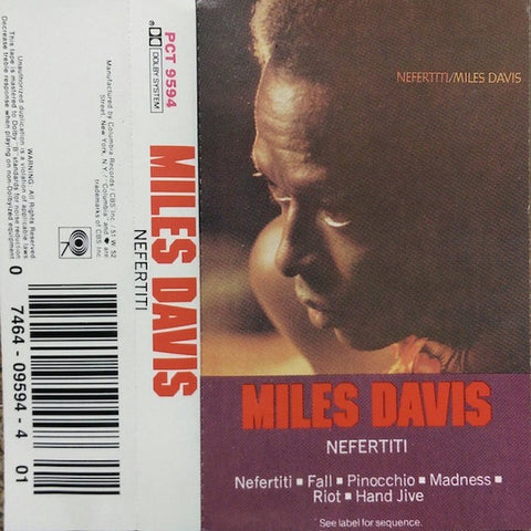 Miles Davis – Nefertiti - Used Cassette Columbia 1967 US - Jazz / Modal