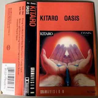Kitaro = 喜多郎 – Oasis - Used Cassette Gramavision 1985 Japan - Electronic / Ambient