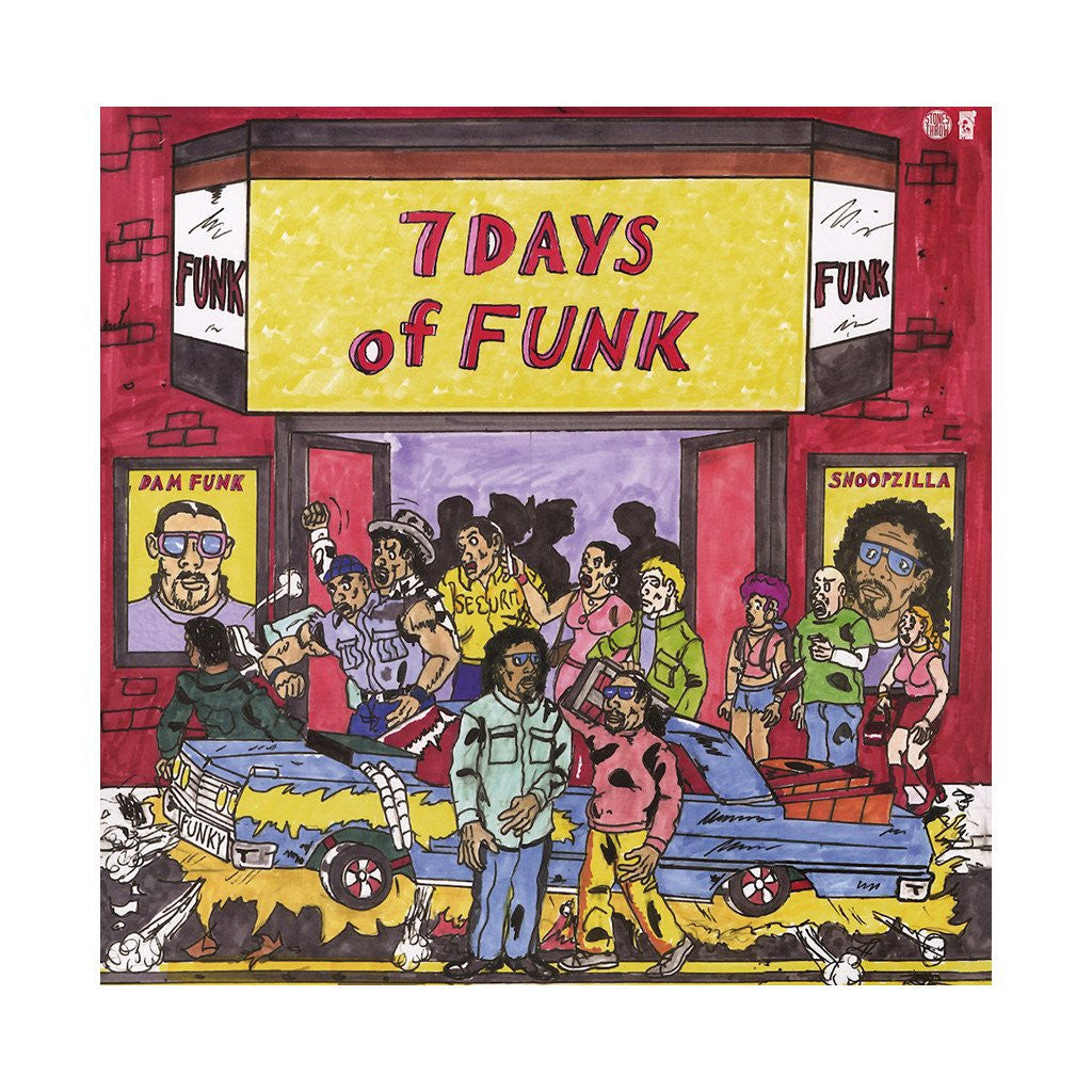7 Days of Funk (Dam-Funk & Snoopzilla)  - 7 Days of Funk - New LP Record 2013 Stones Throw USA Vinyl & Download - Hip Hop