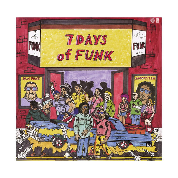 7 Days of Funk (Dam-Funk & Snoopzilla)  - 7 Days of Funk - New LP Record 2013 Stones Throw USA Vinyl & Download - Hip Hop - Shuga Records