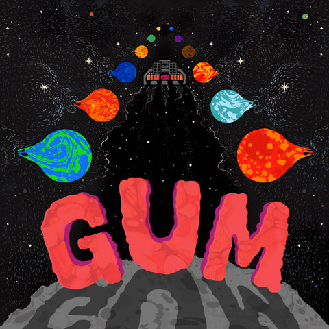 Gum – Delorean Highway (2014) - New LP Record 2022 Spinning Top Music Europe Import Matte Silver Vinyl - Psychedelic Rock