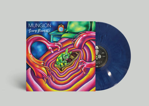 Mungion - Scary Blankets (2016) - New LP Record 2021 Shuga Records Midnight Blue Vinyl & New Cover (55 Made) - Chicago Progressive Jam Band / Funk Rock