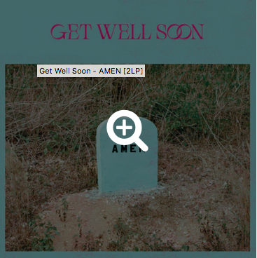 Get Well Soon - Amen - New 2 LP Record 2022 Virgin Europe Vinyl - Folk