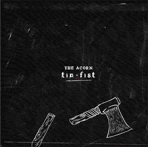 The Acorn – Tin Fist - New LP Record 2015 Paper Bag Canada Black & White Splatter Vinyl - Folk / Country