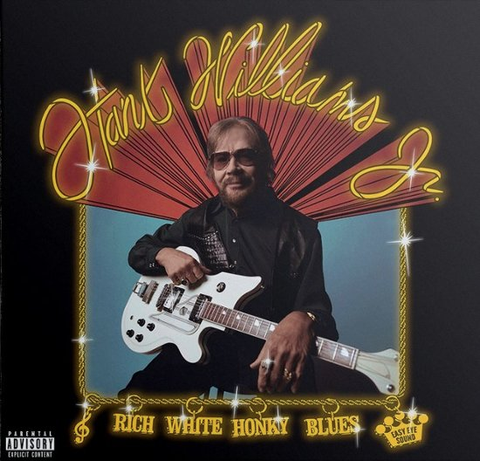 Hank Williams Jr. - Rich White Honky Blues - New LP Record 2022 Easy Eye Gold / Black Splatter Vinyl - Country / Blues