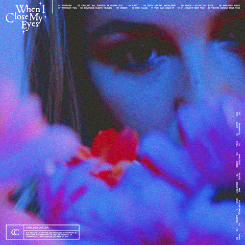 Chelsea Cutler – When I Close My Eyes - New 2 LP Record 2022 Republic Clear Vinyl - Indie Pop / Synth-pop