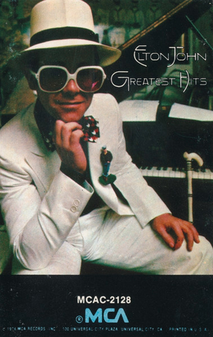 Elton John – Greatest Hits - Used Cassette 1974 MCA - Pop