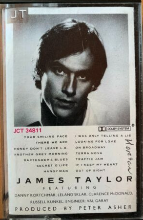 James Taylor - JT - Used Cassette 1977 Columbia - Folk