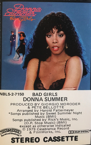 Donna Summer - Bad Girls - Used Cassette 1979 Casablanca - Soul
