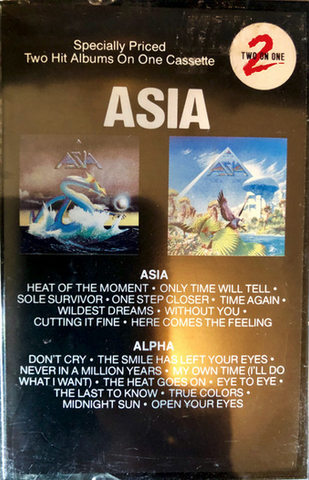 Asia - Asia/Alpha - Used Cassette 1983 Geffen - Rock