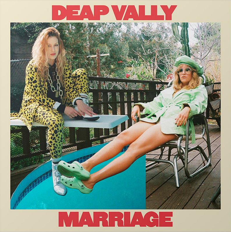 Deap Vally – Marriage - New LP Record 2022 Cooking Europe Orange Marble Vinyl - Rock