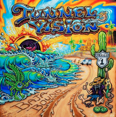 Tunnel Vision – Baja Bound - New LP Record 2022 Law Neon Green Vinyl - Reggae / Rock