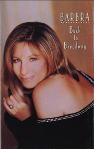 Barbra Streisand - Back To Broadway - Used Cassette 1993 Columbia - Vocal Jazz - Shuga Records
