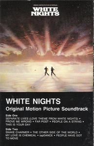 Various - White Nights: Original Motion Picture Soundtrack - Used Cassette 1985 Atlantic - Soundtrack/Rock/Pop