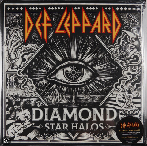 Def Leppard – Diamond Star Halos - New 2 LP Record 2022 UMC Europe 180 Gram Vinyl w/ Signed Lithograph - Rock