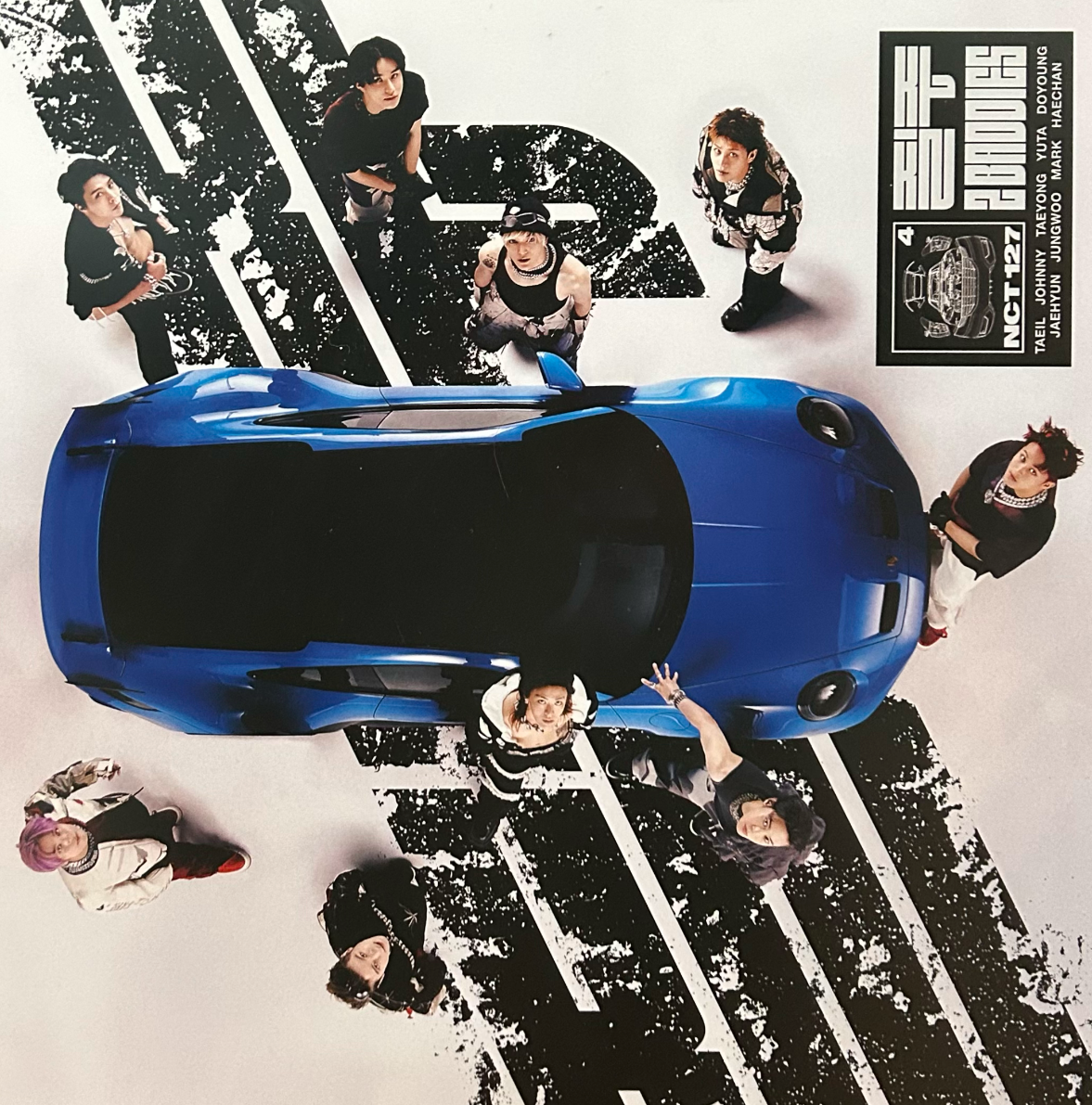 NCT 127 - 2 Baddies - 2022 12x12 Promo Poster - p0512– Shuga