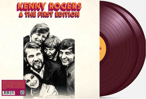 Kenny Rogers and the First Edition - Kenny Rogers and the First Edition (1969) - New LP Record 2023 Reel Translucent Violet Vinyl - Folk Rock / Country / Psychedelic