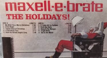 Various - Maxell-e-brate The Holidays - Used Cassette 1988 Maxwelll Tape - Holiday